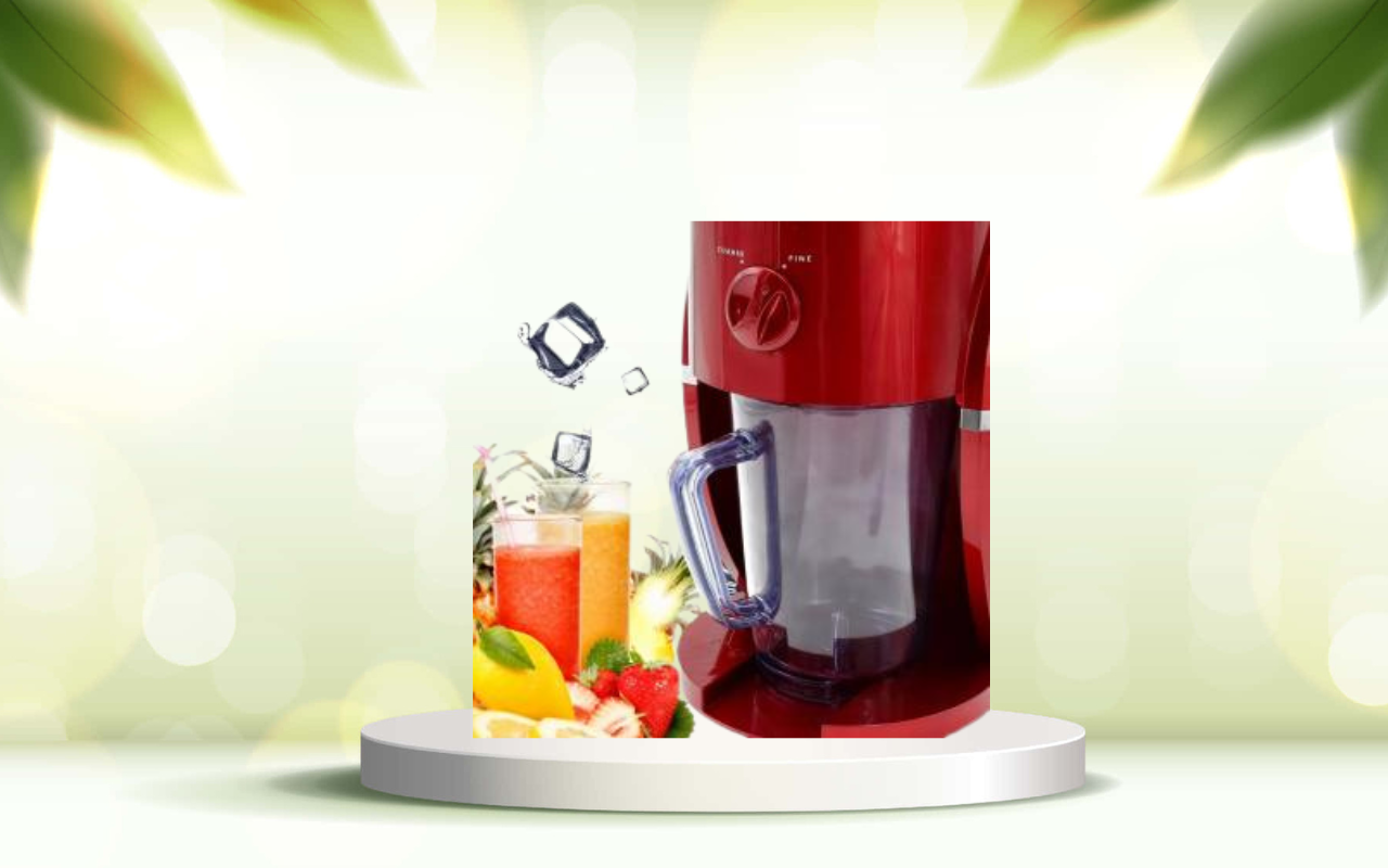 Scopri il tritaghiaccio elettrico in acciaio inox: crea drink perfetti a casa tua