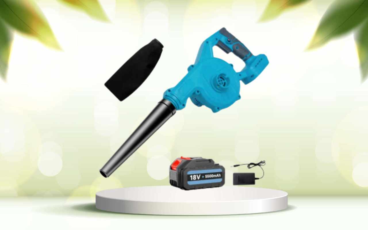 Scopri il soffiatore ad aria 2-in-1: pulizia veloce senza fili e senza fatica