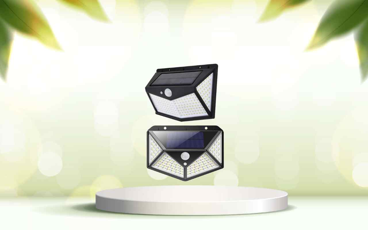 Scopri il faretto Solar Power 100 LED: illumina i tuoi esterni risparmiando energia